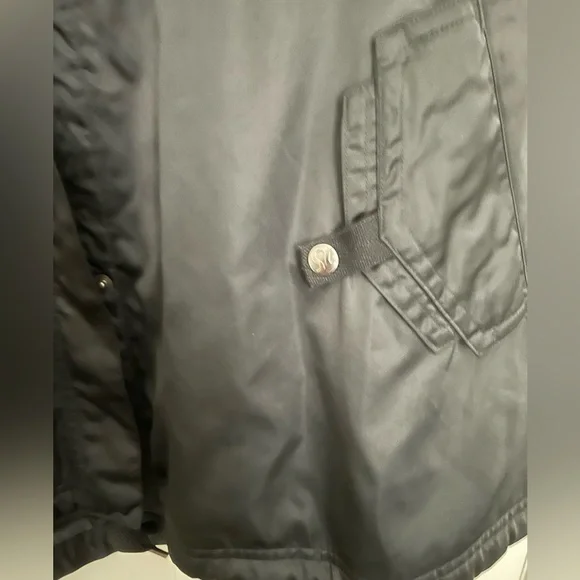 Lululemon Black Satin Wanderful Capelet Rain Poncho - Picture 7 of 8